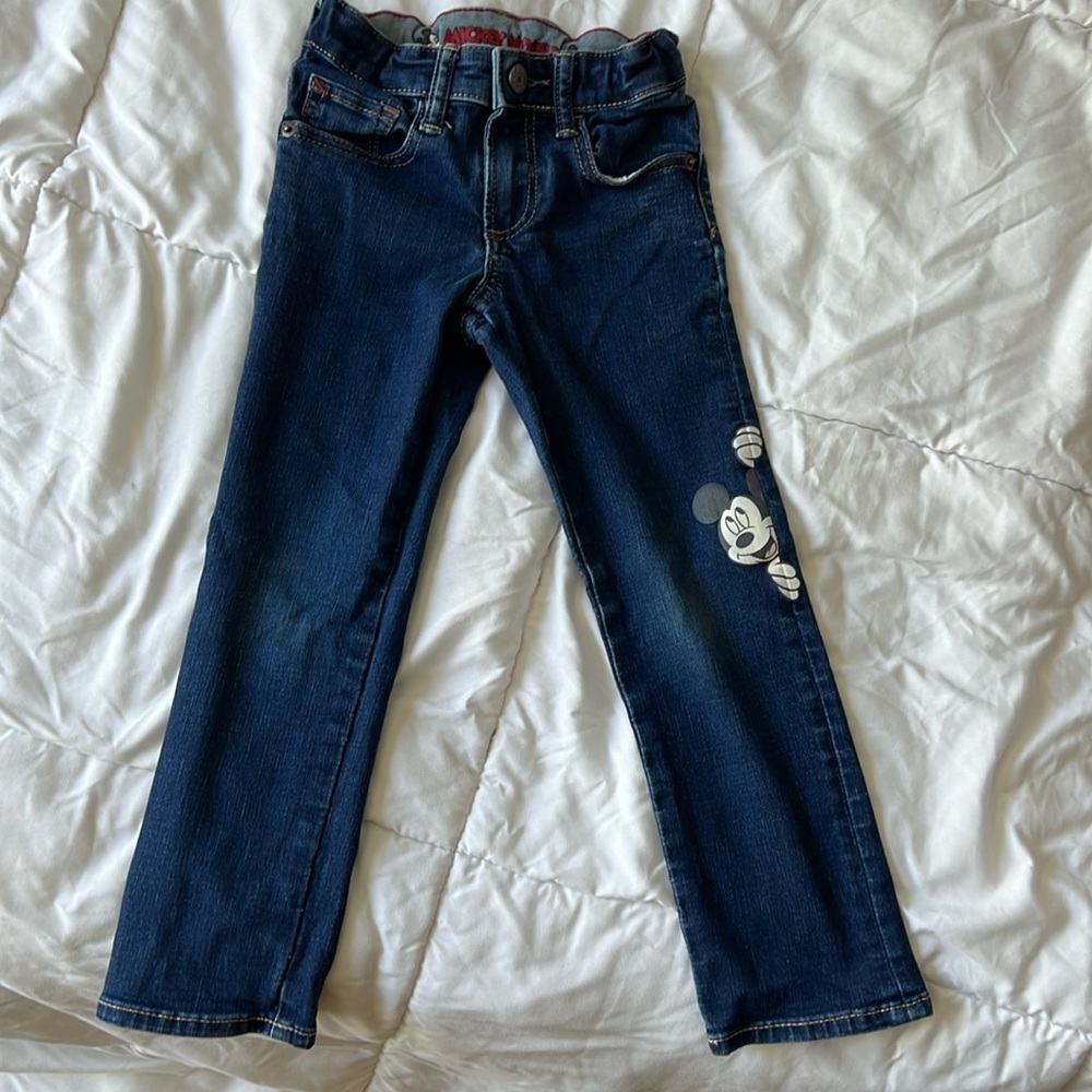 Gap x Mickey Mouse boys slim jeans